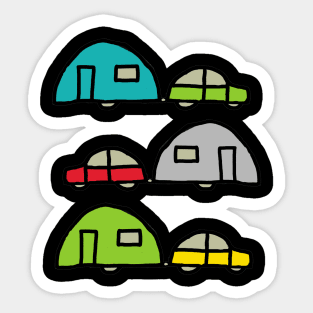 Caravan Sticker